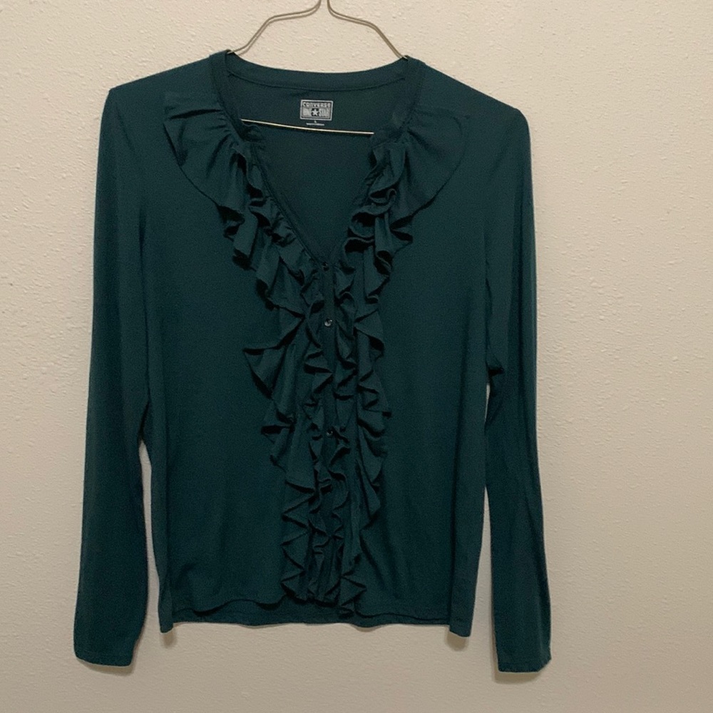 Converse top. Button up front. Size Large. Great condition!